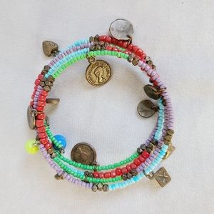 Bead Wraparound Bracelet